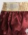 VENUM SPODENKI MUAY THAI CLASSIC BURGUNDY/GOLD/WHITE