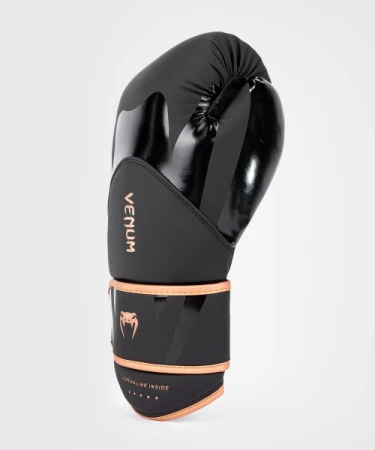 VENUM CHALLENGER 4.0 - BLACK/BRONZE RĘKAWICE BOKSERSKIE
