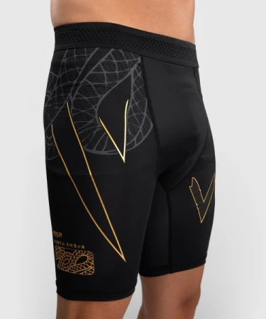 VENUM SERPENTI VALE TUDO SHORTS BLACK/SILVER/GOLD