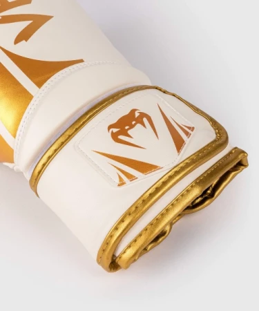VENUM CHALLENGER 2.5 WHITE/GOLD RĘKAWICE BOKSERSKIE