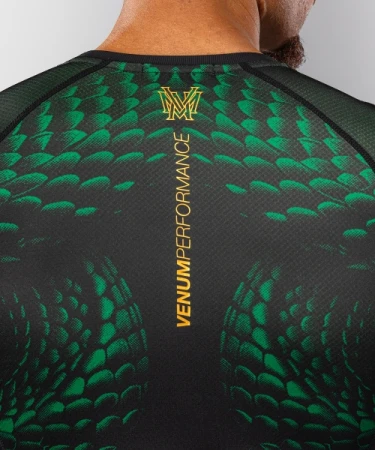 VENUM MATUPA RASHGUARD DŁUGI RĘKAW BLACK/GREEN/GOLD
