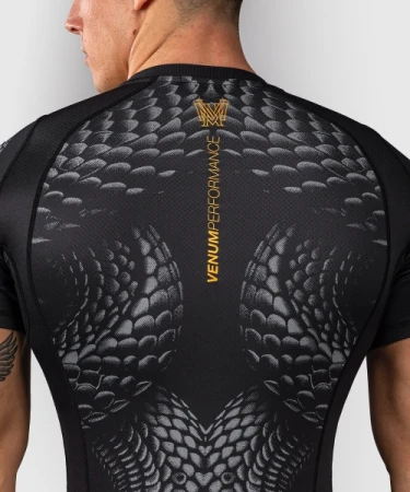 RASHGUARD VENUM MATUPA KRÓTKI RĘKAW BLACK/GREY/GOLD
