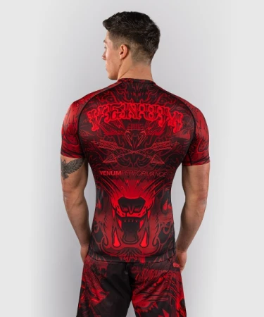 RASHGUARD VENUM WOLF ATAK- KRÓTKI RĘKAW