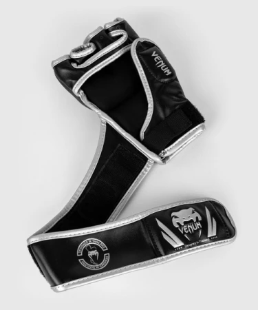 VENUM CHALLENGER RĘKAWICE DO MMA BLACK/SILVER