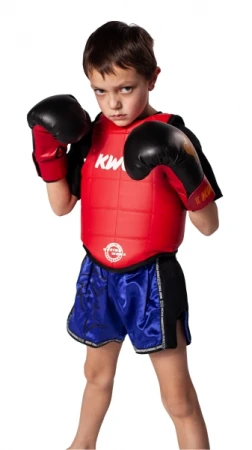 OCHRANIACZ TUŁOWIA MUAI THAI CZERWONO-NIEBIESKI KWON