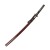 KATANA BORDOWA Z MOTYWAMI KWIATOWYMI