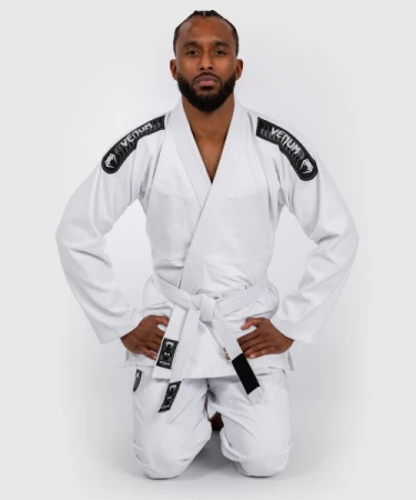 BJJ GI VENUM FIRST BIAŁE Z PASEM