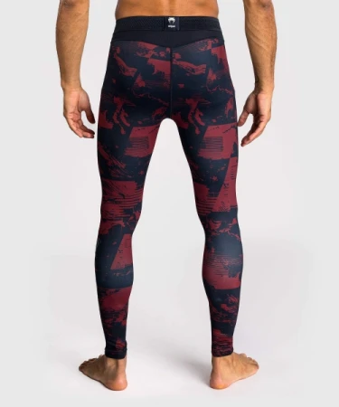 LEGGINSY TRENINGOWE VENUM UFC ZENITH BURGUNDY AUTHENTIC FIGHT WEEK
