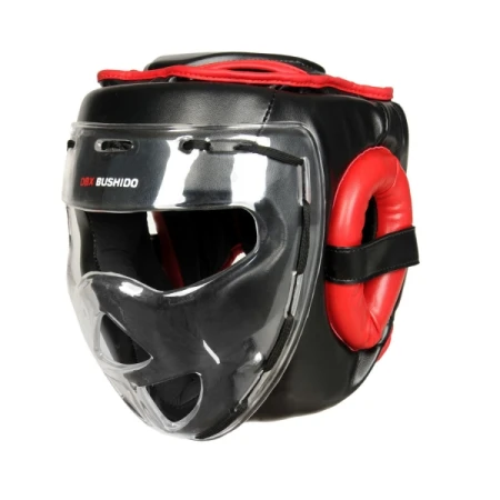 KASK SPARINGOWY Z MASKĄ POLIWĘGLANOWĄ