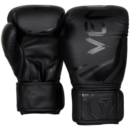 VENUM CHALLENGER 3.0 BLACK/BLACK RĘKAWICE BOKSERSKIE