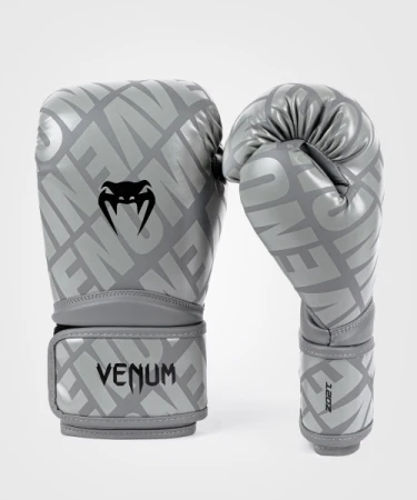 VENUM CONTENDER 1.5 GREY/BLACK RĘKAWICE BOKSERSKIE