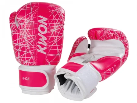 RĘKAWICE DZIECIĘCE NEON 6 OZ - KWON