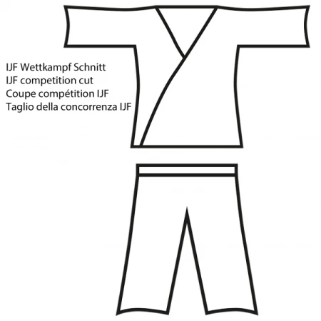 NIEBIESKIE JUDOGI DANRHO ULTIMATE IJF RED LABEL (G 750)