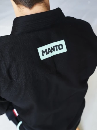 KIMONO DO BJJ MANTO "RISE" CZARNE
