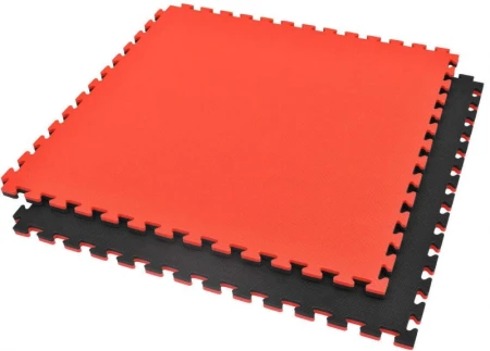 MATA PUZZLE BASIC 4 CM CZARNO-CZERWONA