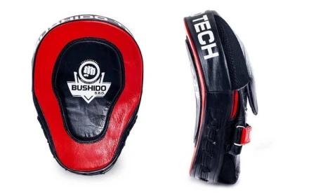 SKÓRZANE ŁAPY TRENERA BUSHIDO GEL (PARA)