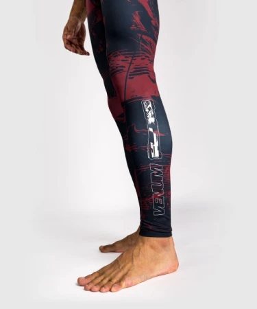 LEGGINSY TRENINGOWE VENUM UFC ZENITH BURGUNDY AUTHENTIC FIGHT WEEK