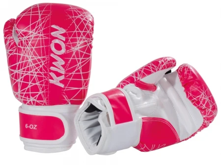 RĘKAWICE DZIECIĘCE NEON 6 OZ - KWON