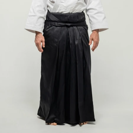 HAKAMA  TRAINING CZARNA - FUJIMAE