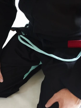 KIMONO DO BJJ MANTO "RISE" CZARNE