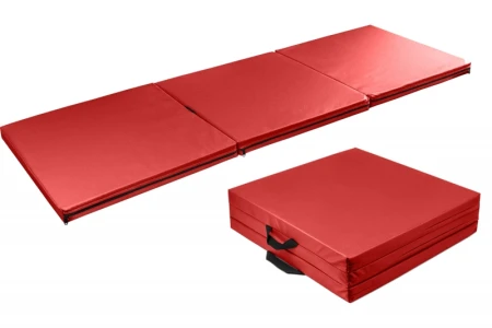 MATERAC SPORTOWY SKŁADANY 180 x 60 x 5 CM  PVC/SKAJ