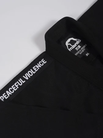 MANTO "SOCIETY" BJJ GI CZARNE