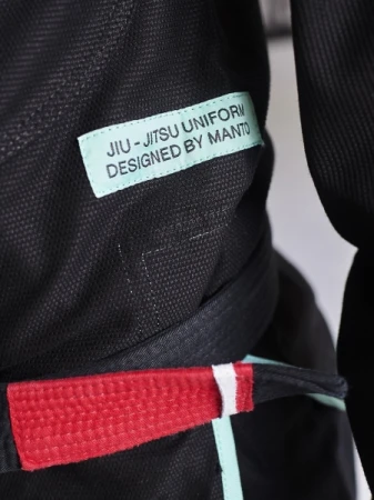 KIMONO DO BJJ MANTO "RISE" CZARNE
