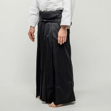 HAKAMA  TRAINING CZARNA - FUJIMAE