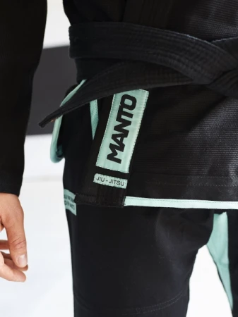 KIMONO DO BJJ MANTO "RISE" CZARNE