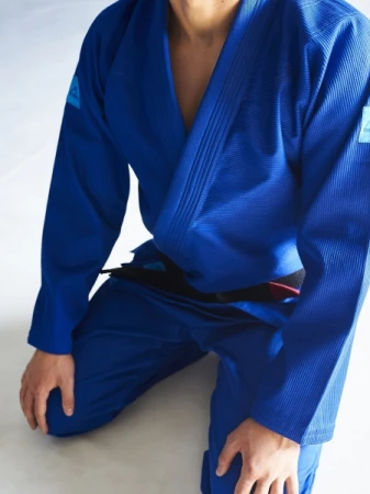 KIMONO DO BJJ MANTO "BASE" 2.0. NIEBIESKIE