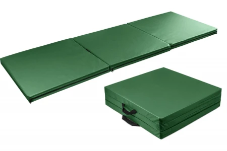 MATERAC SPORTOWY SKŁADANY 195 x 90 x 5 CM  PVC/SKAJ