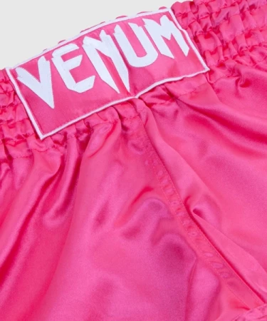VENUM SPODENKI MUAY THAI CLASSIC PINK/WHITE