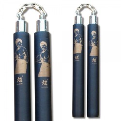 Przejdź do produktu NUNCHAKU NA ŁAŃCUCHU Z MOTYWEM BRUCE LEE