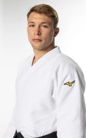 JUDOGI MIZUNO YUSHO, IJF APPROVED, WHITE (G 750)