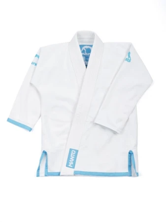 KIMONO DZIECIĘCE DO BRAZYLIJSKIEGO JU JITSU MANTO JUNIOR 2.0. BIAŁE