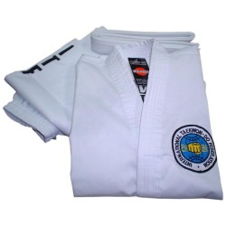 Przejdź do produktu DOBOK DO TAEKWONDO ITF- KOMPLET Z PASEM