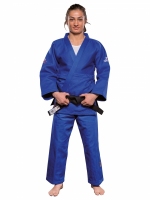 NIEBIESKIE JUDOGI SLIM DANRHO ULTIMATE IJF RED LABELOD 2022 (G 750)