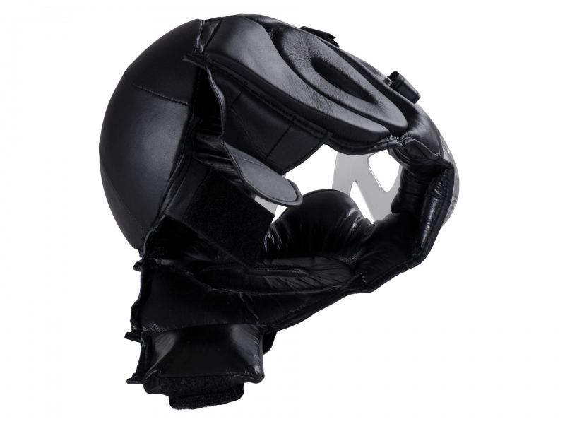 KWON FIGHT - KASK Z MASKĄ I OCHRONĄ GÓRY GŁOWY