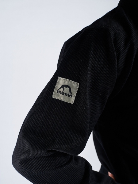 KIMONO DO BJJ MANTO "BASE" 2.0. CZARNE