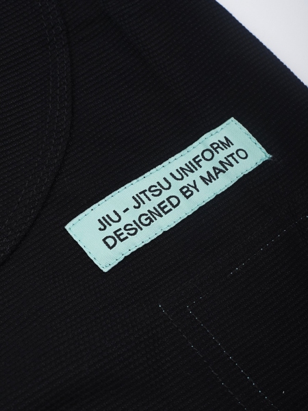 KIMONO DO BJJ MANTO "RISE" CZARNE