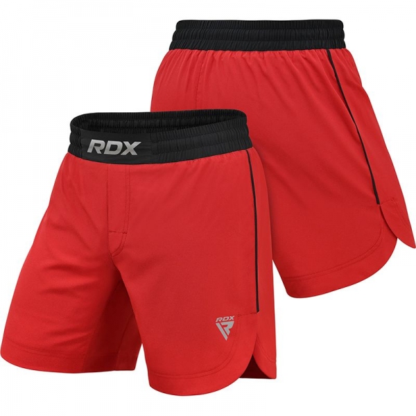 RDX T15 MMA FIGHT SHORTS RED