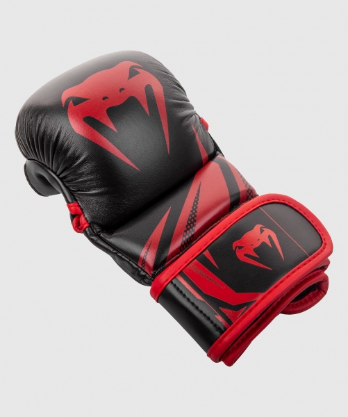 RĘKAWICE MMA VENUM CHALLENGER 3.0 SPARRING BLACK/RED