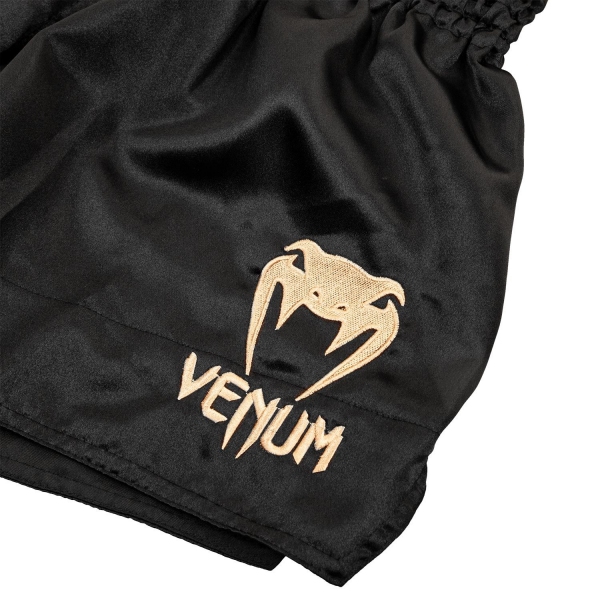 VENUM SPODENKI MUAY THAI CLASSIC BLACK/GOLD