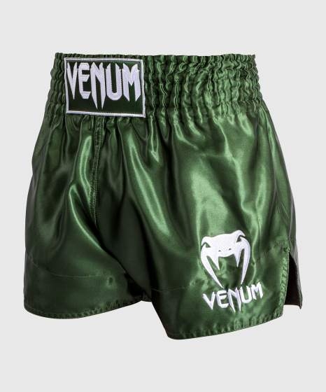 VENUM SPODENKI MUAY THAI CLASSIC KHAKI/WHITE