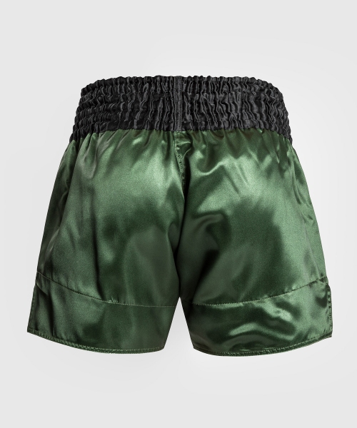 VENUM SPODENKI MUAY THAI CLASSIC GREEN/BLACK/GOLD