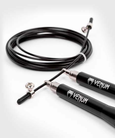 SKAKANKA VENUM THUNDER EVO JUMP ROPE - BLACK