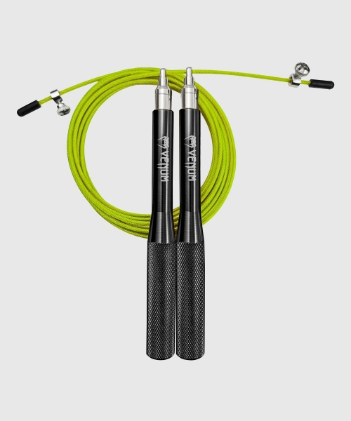 SKAKANKA VENUM THUNDER EVO JUMP ROPE - BLACK/YELLOW