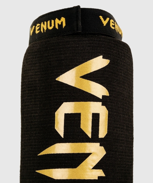 VENUM KONTACT OCHRANIACZE NA GOLEŃ I ŚRÓDSTOPIE BLACK/GOLD