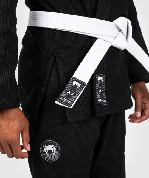 BJJ GI VENUM FIRST CZARNE Z PASEM