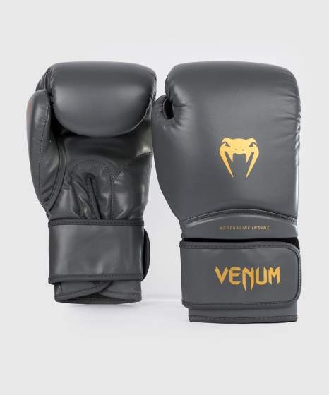 VENUM CONTENDER 1.5 GREY/GOLD RĘKAWICE BOKSERSKIE